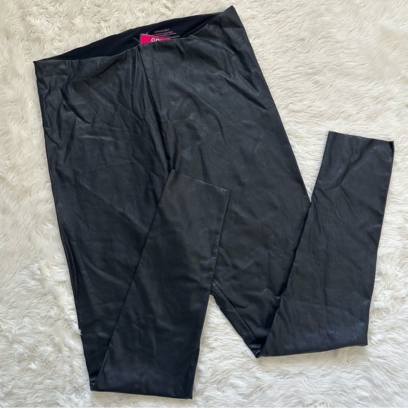 Commando Leggings Perfect Control Faux Leather Smoothing Black XL NWT New - Picture 2 of 12